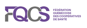 Logo de la FQCS : Fédération québécoise des coopératives de santé
